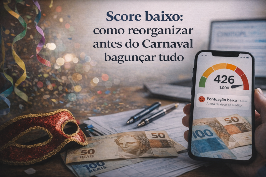 score baixo antes do carnaval