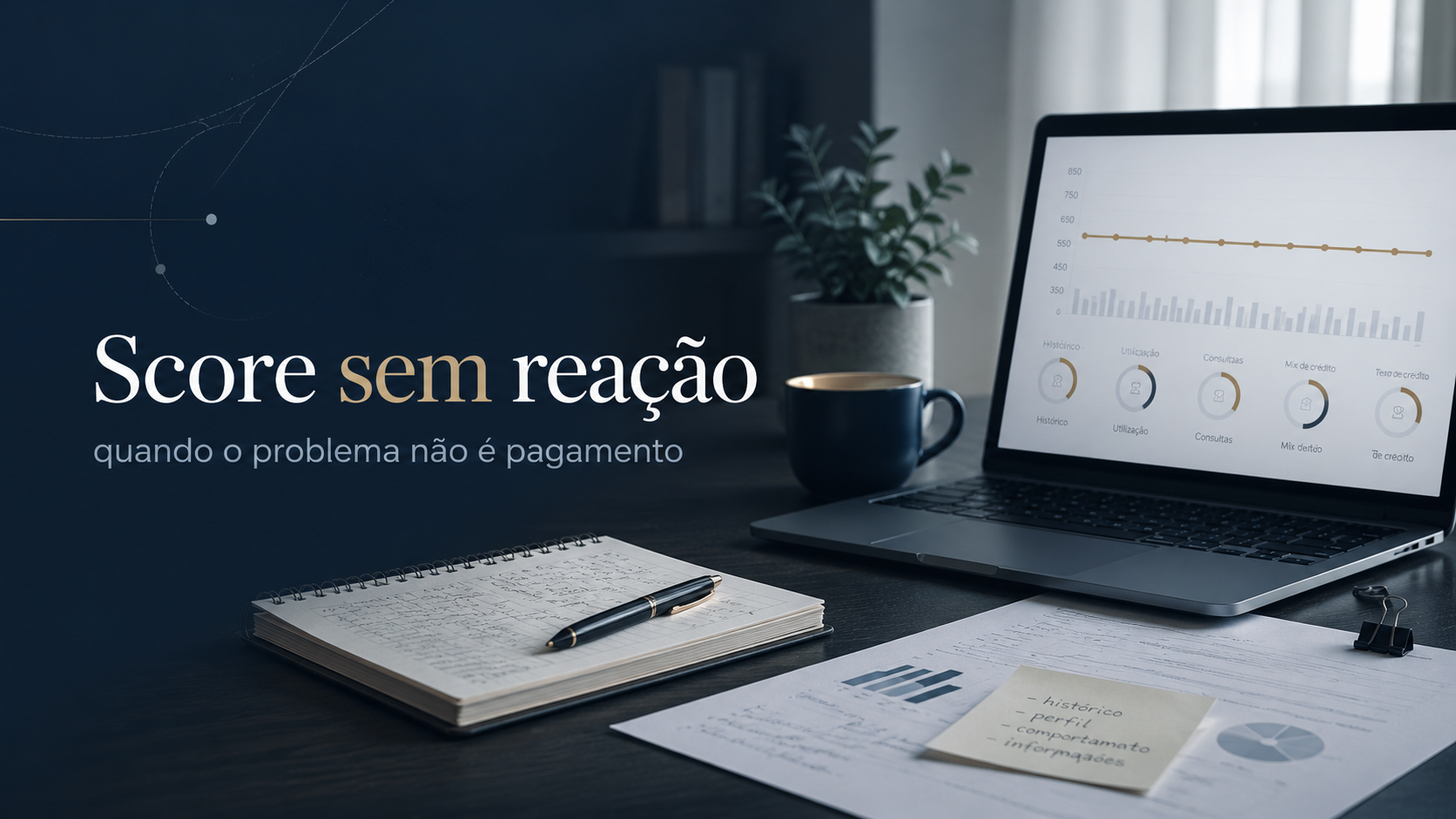 Score sem reação: quando o problema não é pagamento
