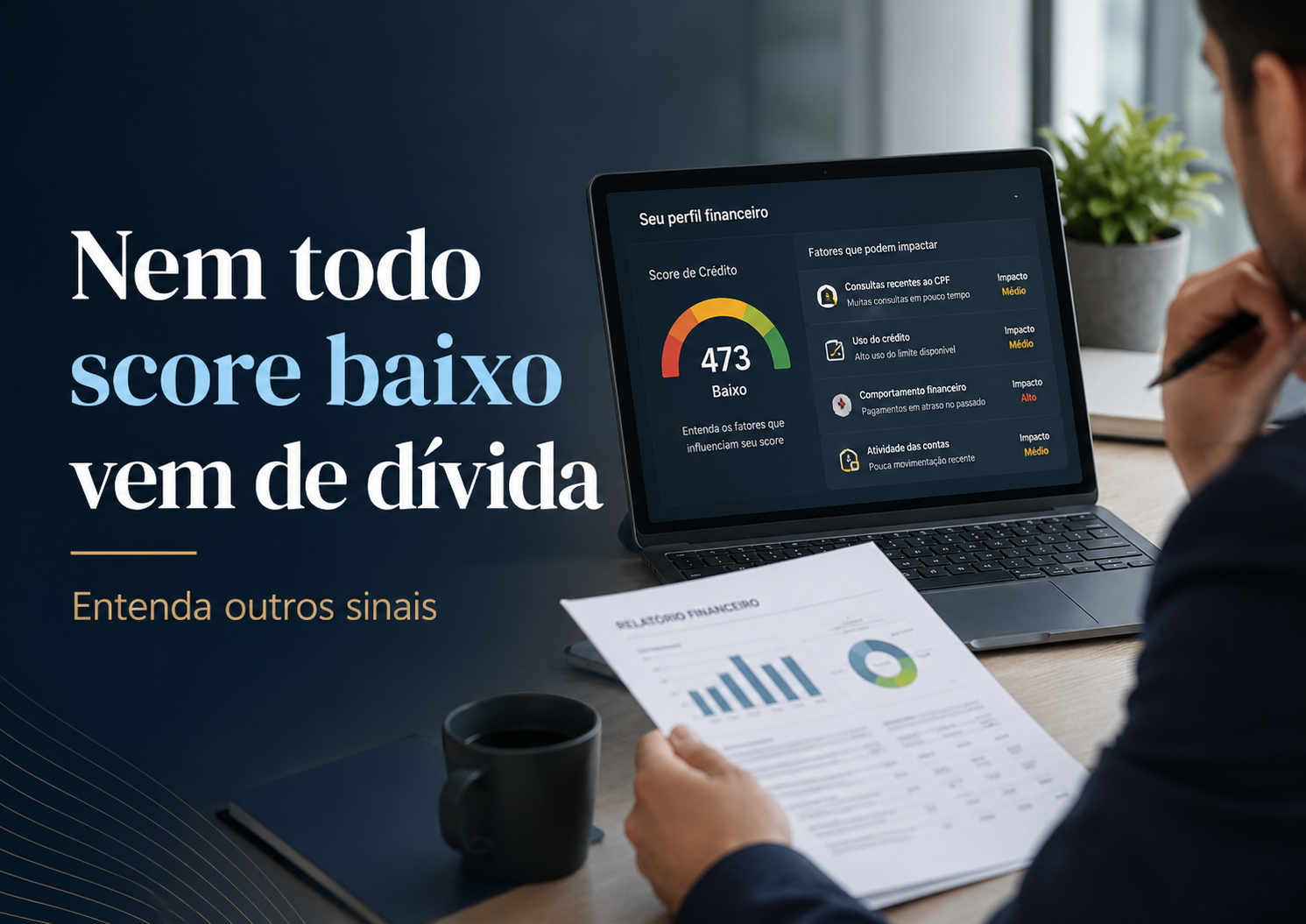 nem todo score baixo é de divida