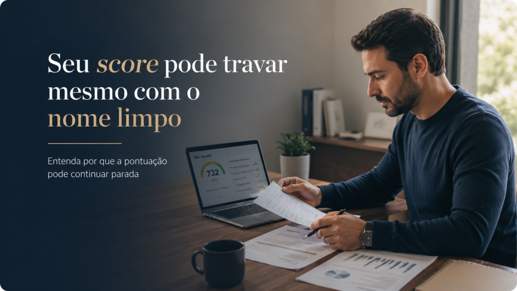 seu score pode travar mesmo com tudo em dia
