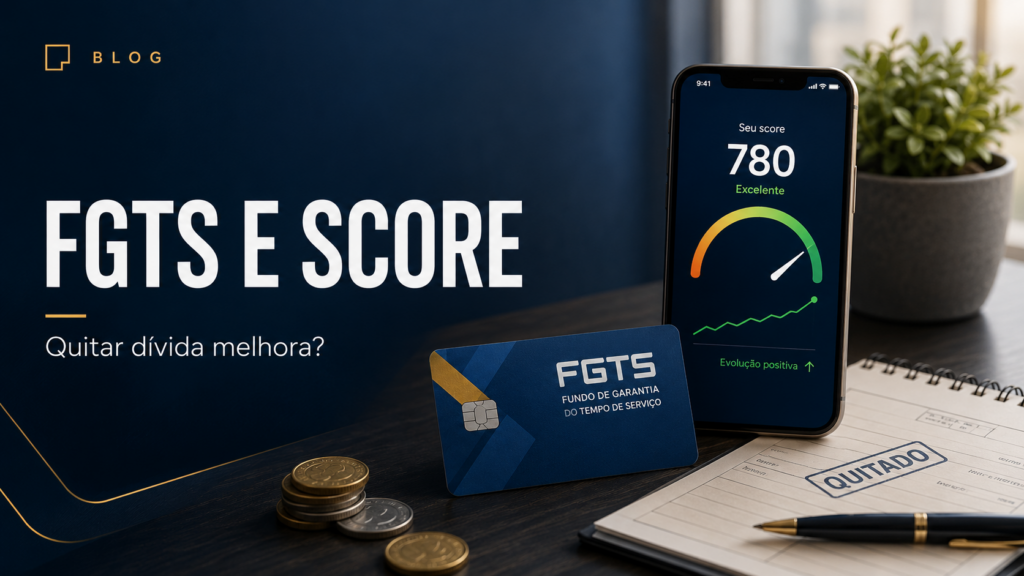 Quitar dívida com FGTS melhora o score? Entenda com calma