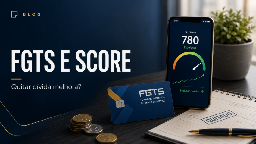Quitar dívida com FGTS melhora o score? Entenda com calma